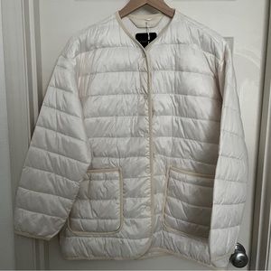 Everlane Renew Channeled Liner in Bone